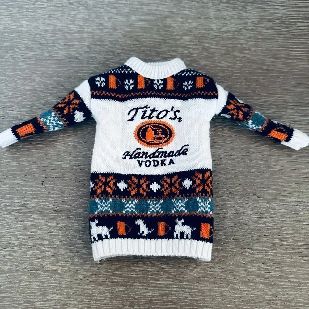 Tito’s Texas Vodka Bottle Sweater